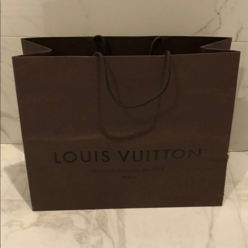 Louis Vuitton shopping bag